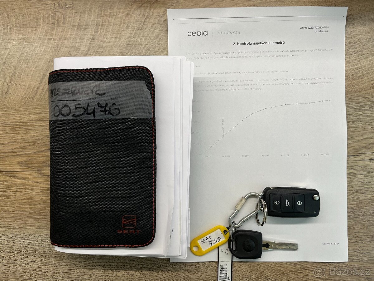 Seat Altea 1.6 + LPG 75KW, Servisní kniha - 20