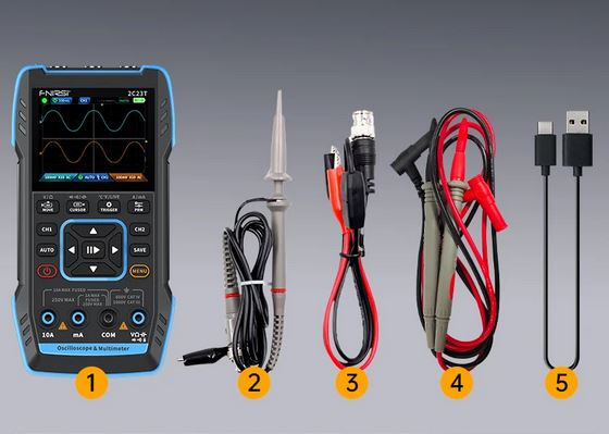 Osciloskop/multimetr/generátor FNIRSI 2C23T NOVÝ - 20