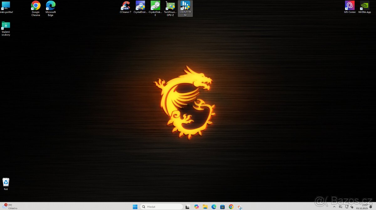 Ryzen 5 3600 12vláken,RTX 4060Ti,32GB,1TB m.2, WIN11,500W - 20