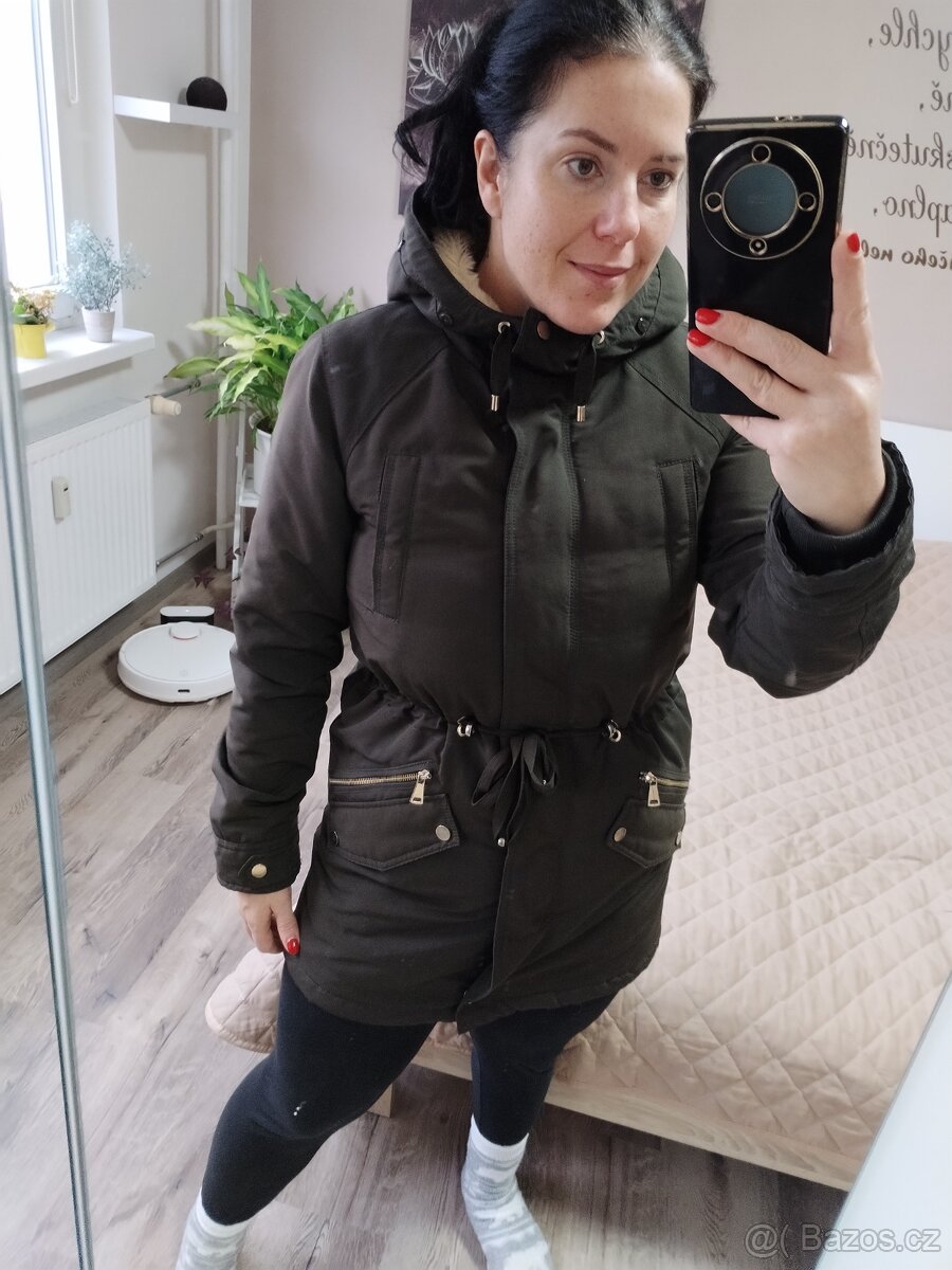 Dámský kabátek M 38 podzimní zimní jarní - 20