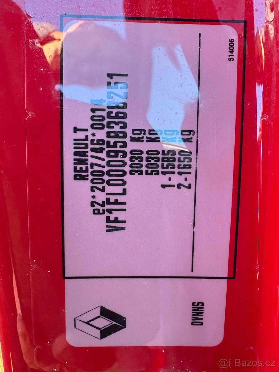 Renault Trafic long 1.6 DCI, 70KW 11/2017 175000km NOVÁ STK - 20