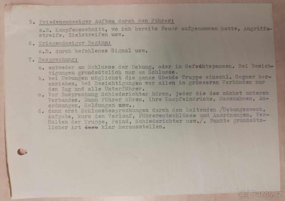 DOKUMENTY PO GENERÁL SS BERNHARD VOSS 1 - 20