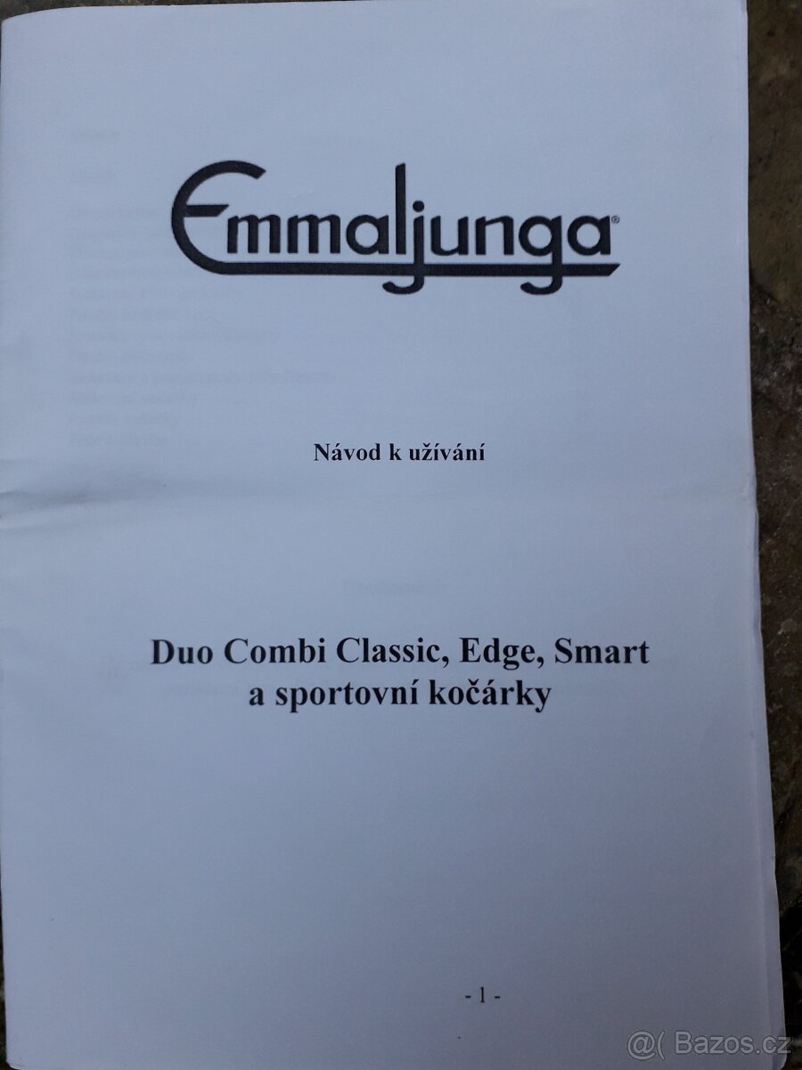 Kočárek Emmaljunga Trojkombinace - 20