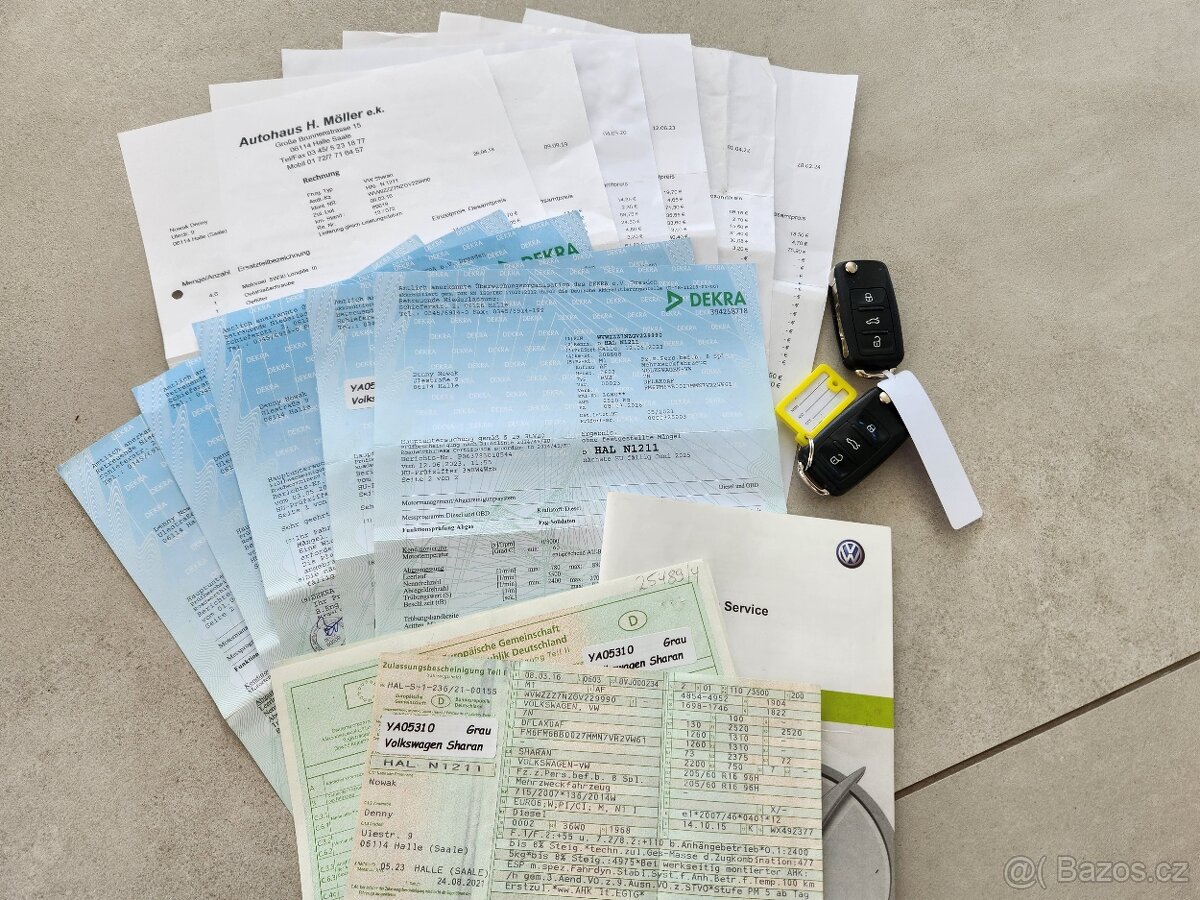 VW Sharan 2.0TDI 110kw FACELIFT 7míst Navi Serviska - 20