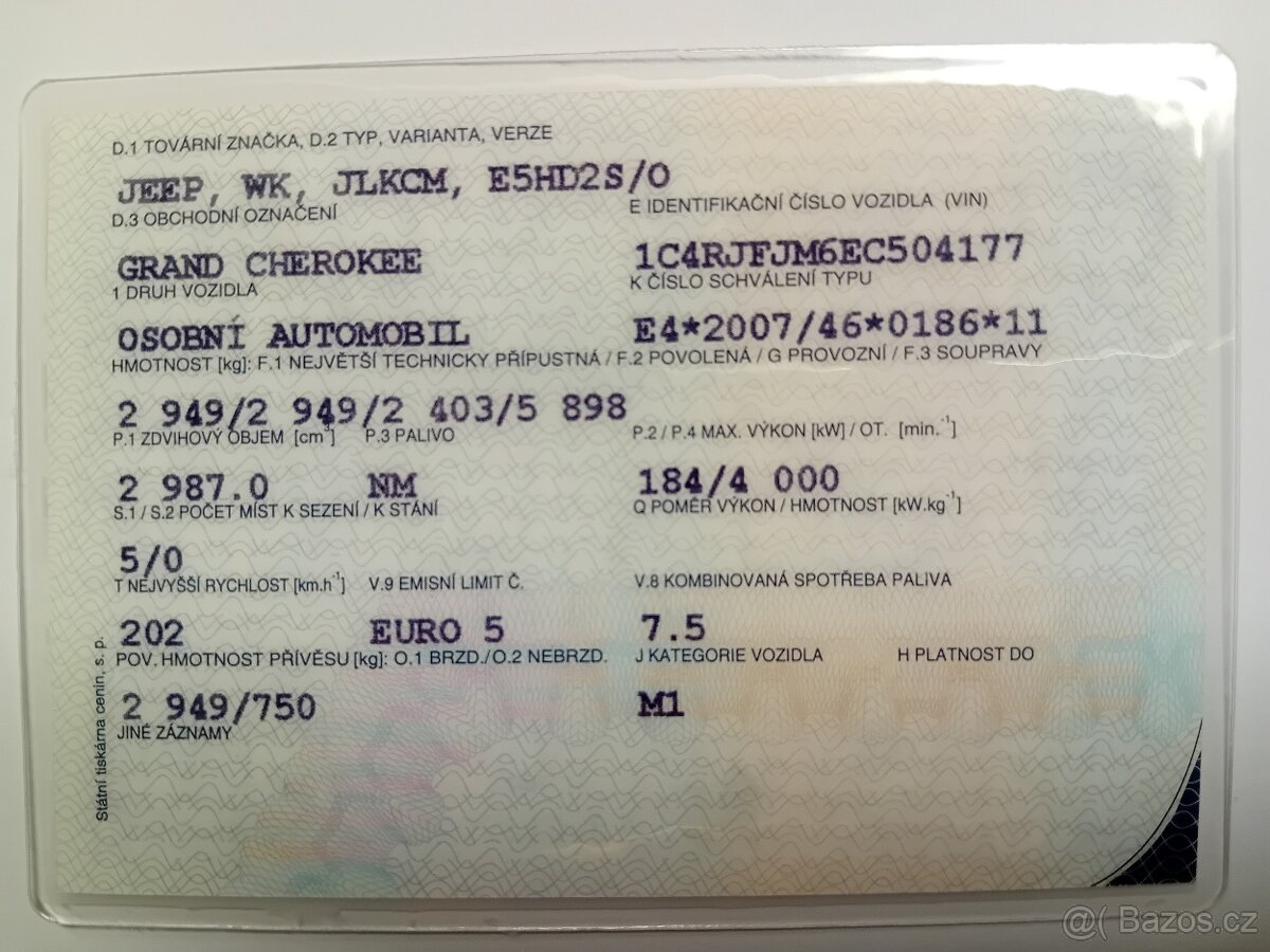 JEEP GRAND CHEROKEE 3,0CRD V6 250k SUMMIT /TOP/ODPOČET DPH/ - 20