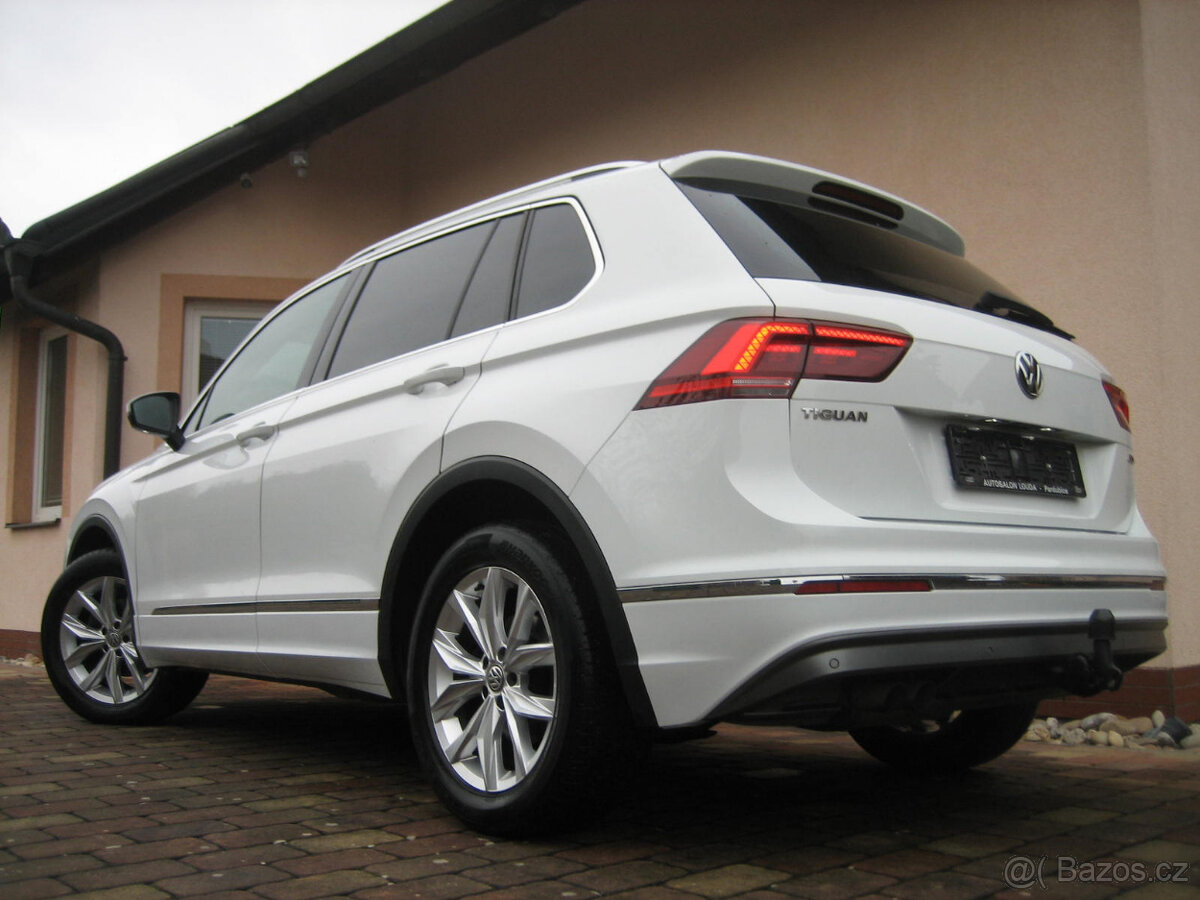 VW TIGUAN 2,0 TDI Highline 4x4 tažné 2x kola ACC DSG LED DPH - 20