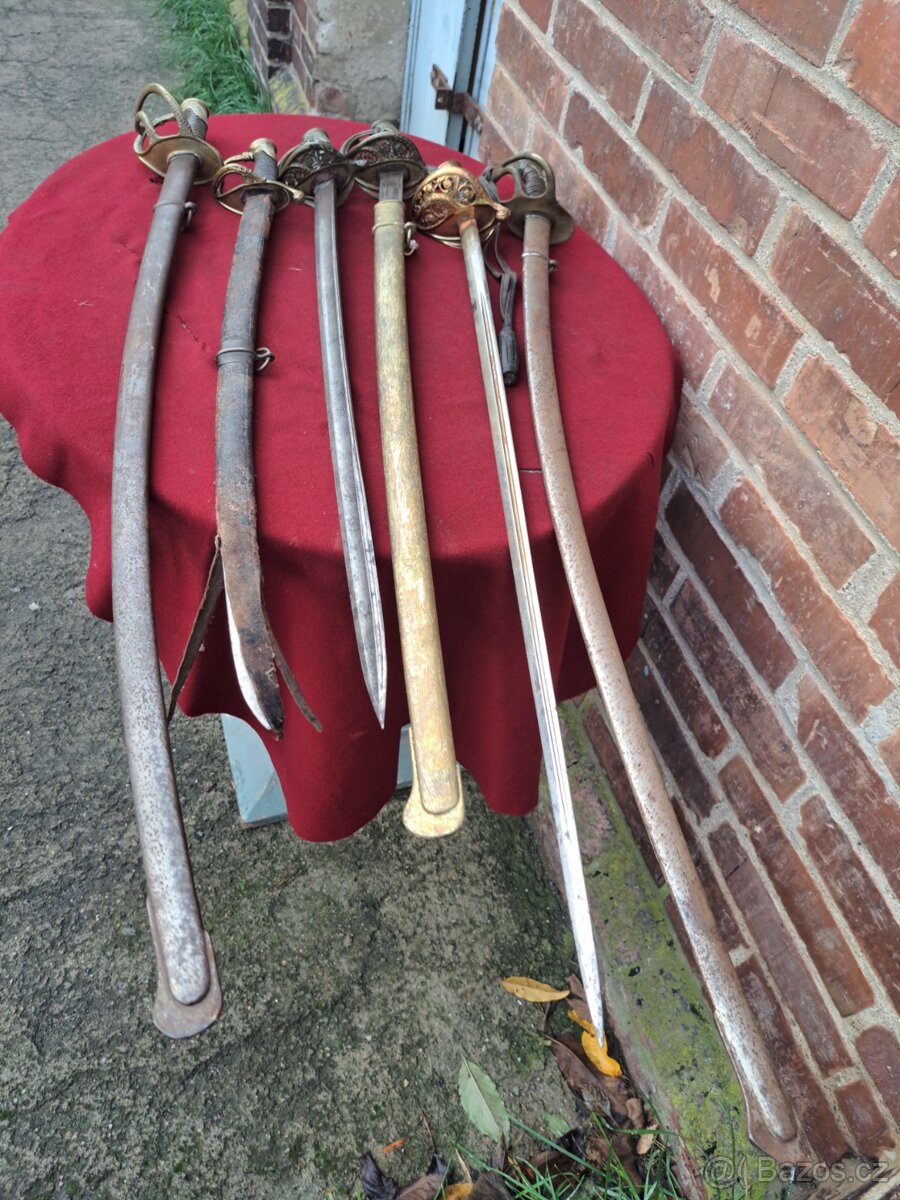 Různé druhy star šavlí .. - 20