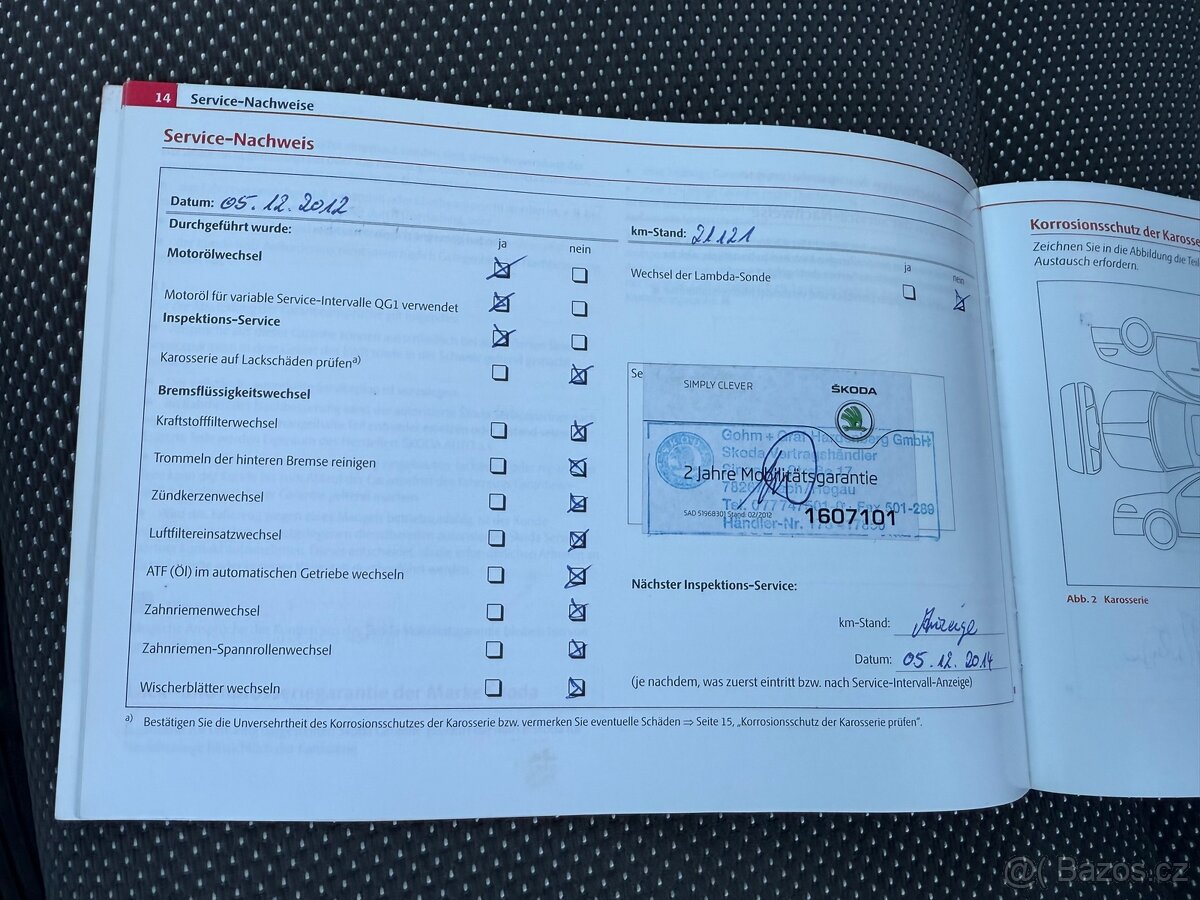 Škoda Fabia II 1.2 TSI 77kW - plná servisní historie - 20