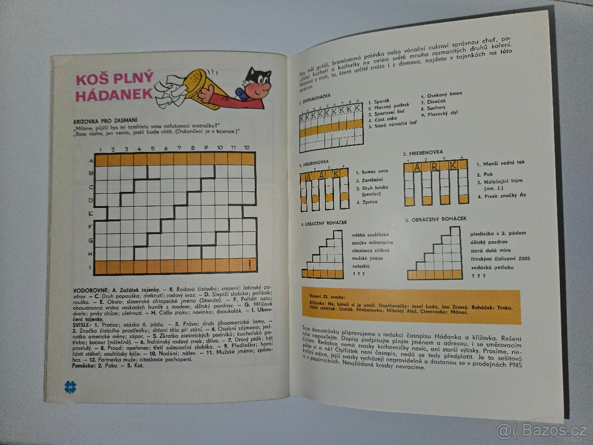 Čtyřlístek č. 56 - Chyťte ho - Original - NELUŠTĚNÝ - 20