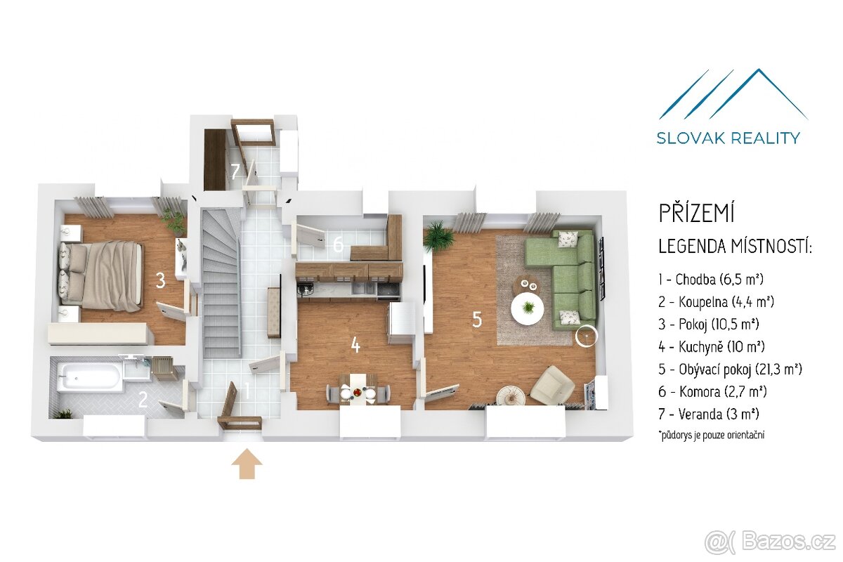 Prodej rodinného domu s historií a zahradou v Příboře - 20