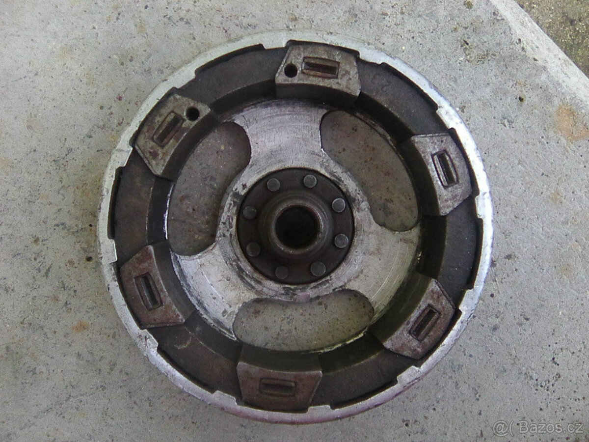 čz 125/150 b,t,c ND-kryty motoru,zástěrka,výfuky s koleny... - 20