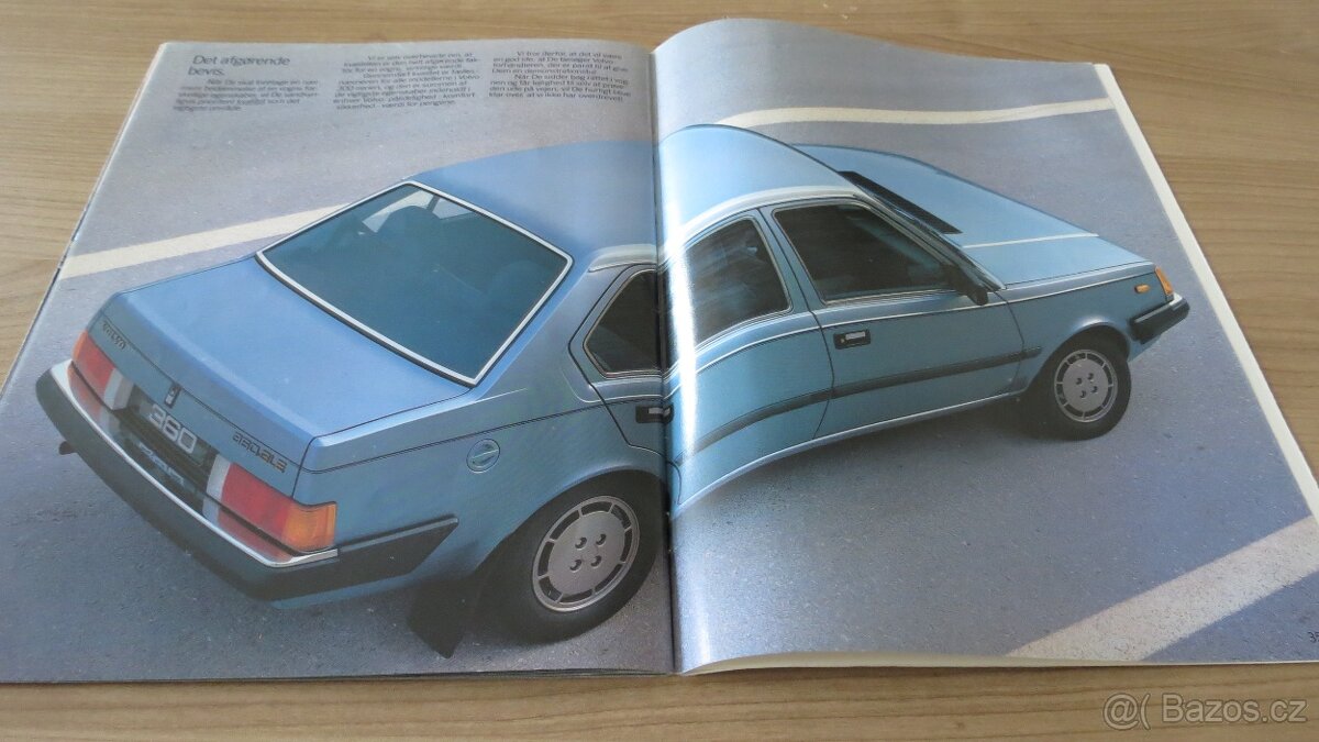 Prospekty Saab a Volvo 50. až 90. léta. - 20