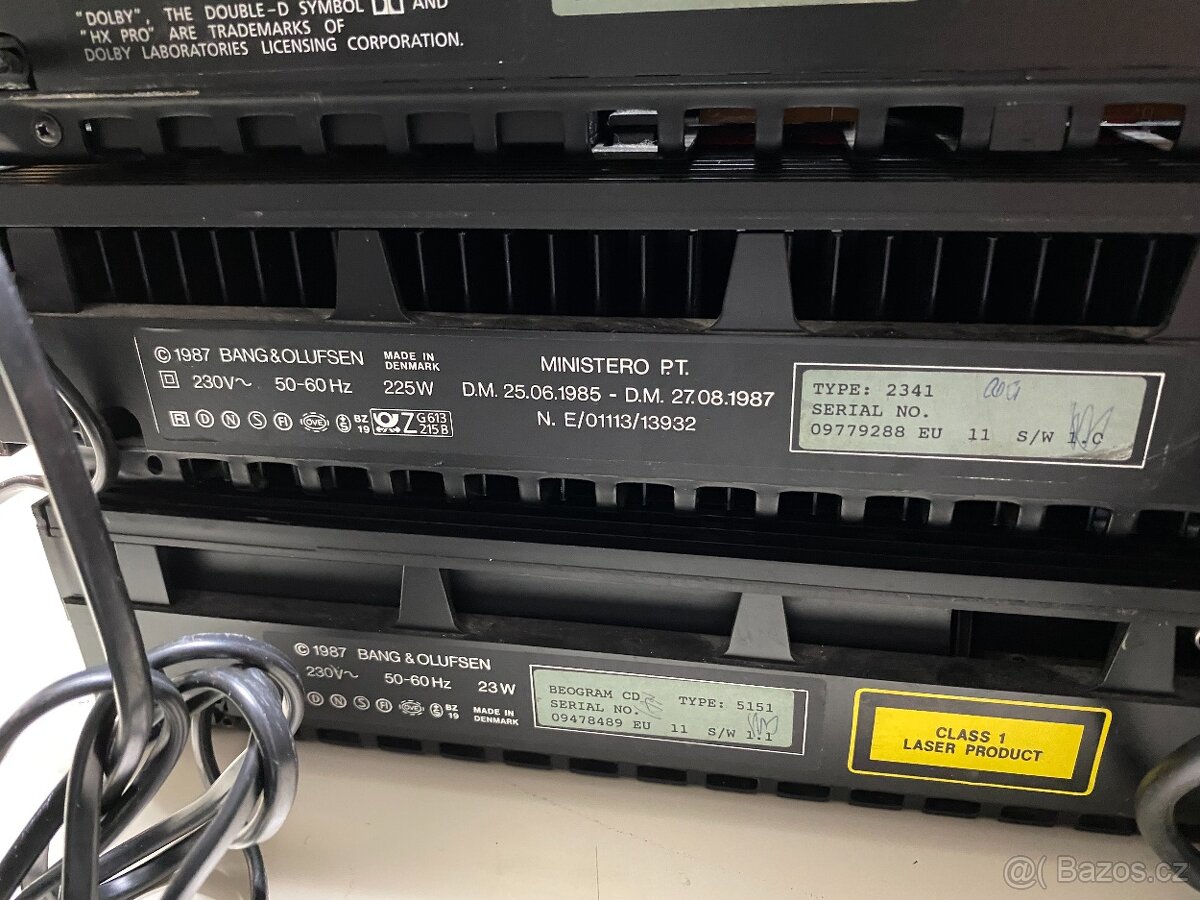 Bang & Olufsen – BeoSystem 7000-BeoMaster,BeoGram CD,BeoCord - 20