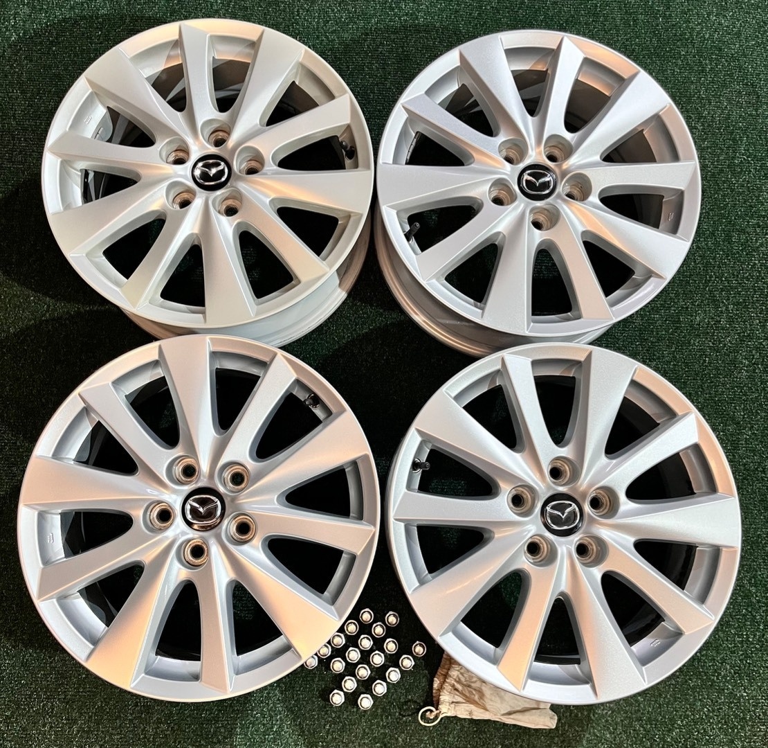 5x114,3 R17 Mazda CX originál Alu - ET 50, výborný stav - 20