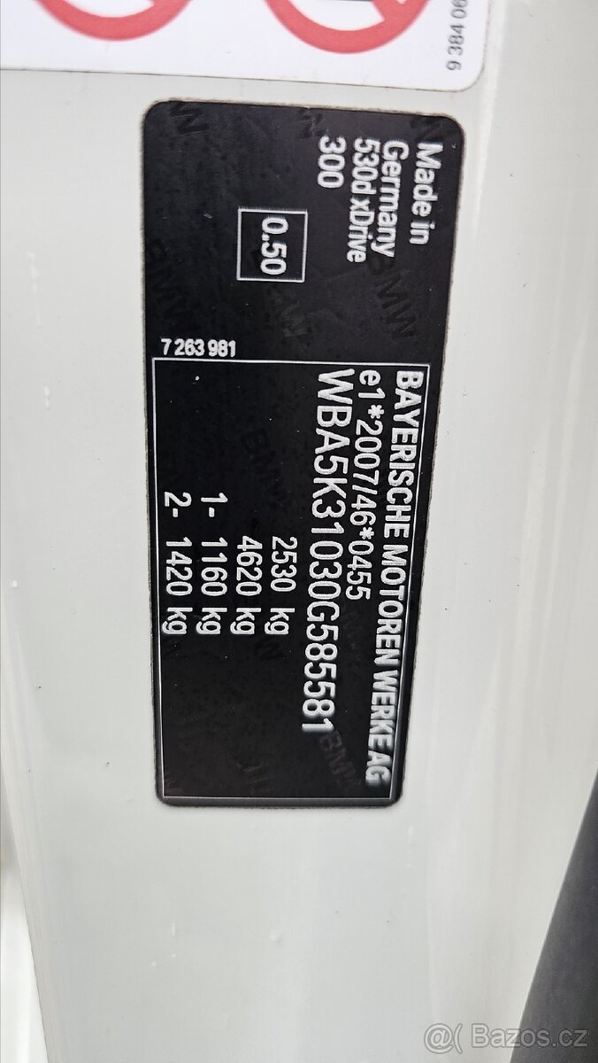 BMW 530 D X Drive mod 2017 top - 20