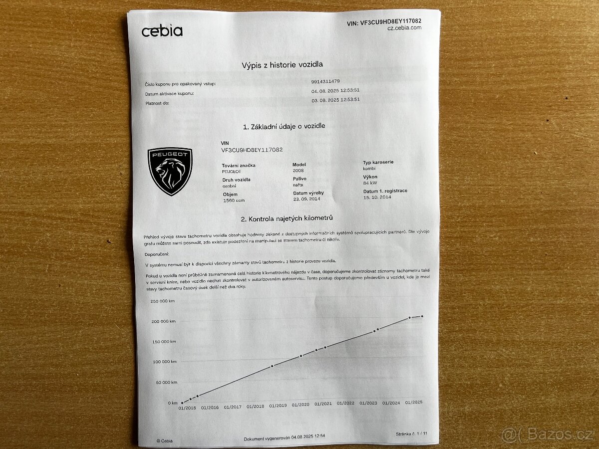 Peugeot 2008, 1,6 HDi 84 kW ALLURE PANO,NAVI - 20