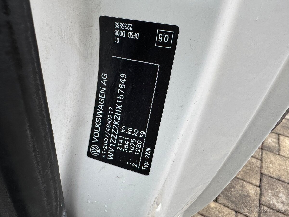 volkswagen Caddy 2,0 TDi 75kW Webasto klima - 20