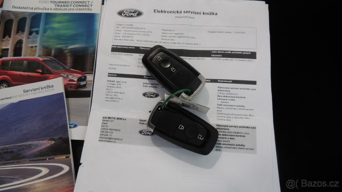 Ford Grand Tourneo Connect 1.5TDCi,88kw,2022,ČR,1maj-21%DPH - 20