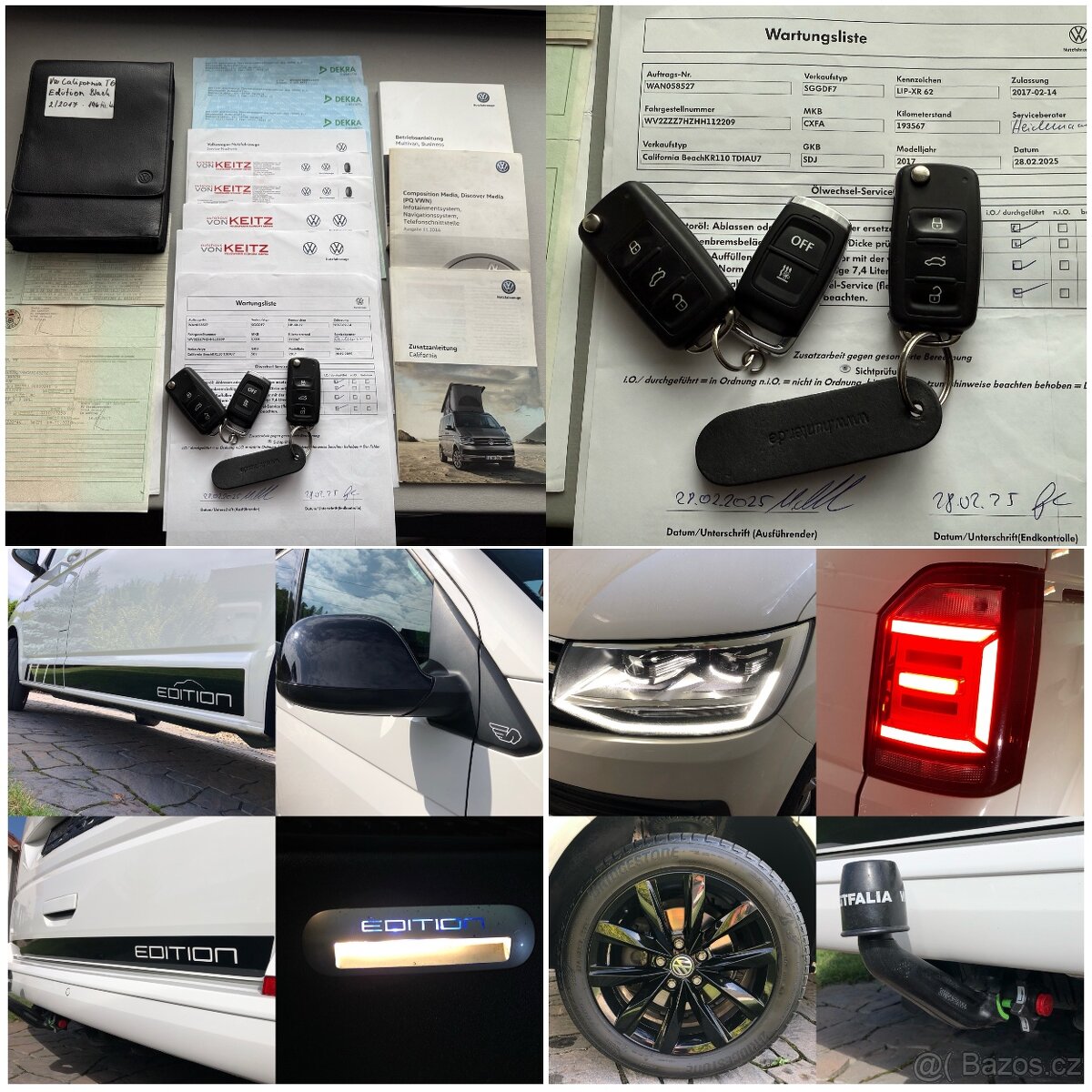 VW California T6 EDITION-Historie VW-barva Weis Multivan - 20