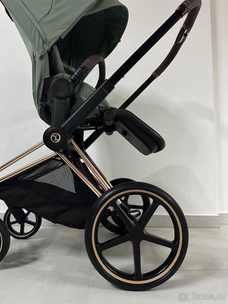 Kočárek Cybex Priam 4.0 Rosegold & Leaf Green - 20