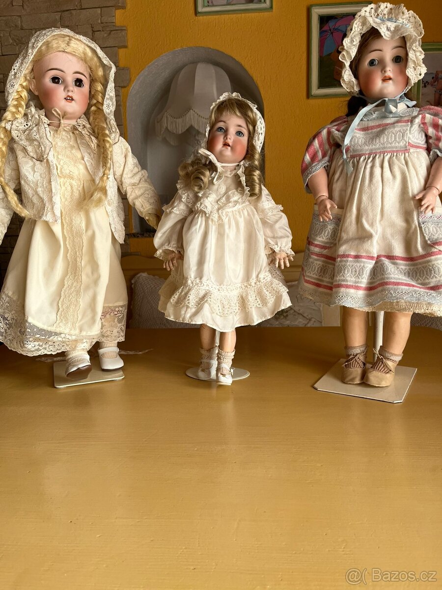 Starožitná panenka SIMON HALBIG - poloautomat - 20