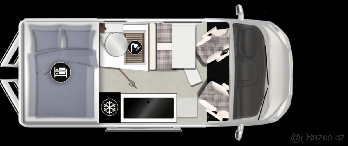 KARMANN-MOBIL DEXTER 581 - TOP STAV - 20