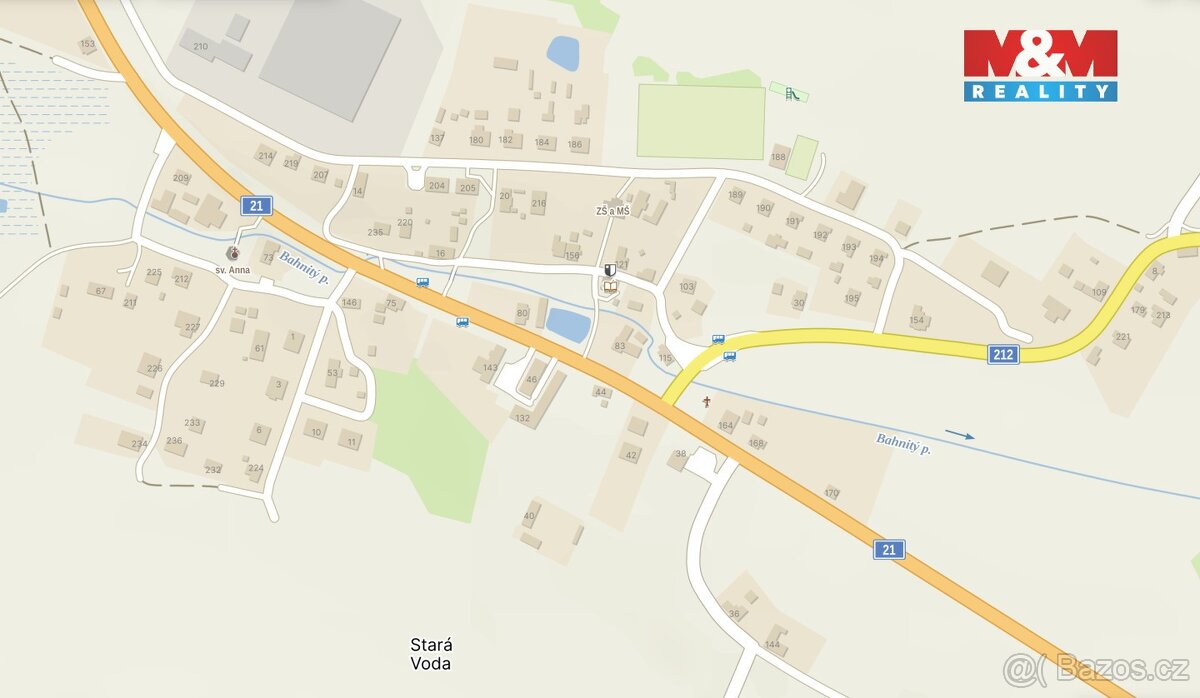 Prodej pozemku 1446 m², Stará Voda - 20