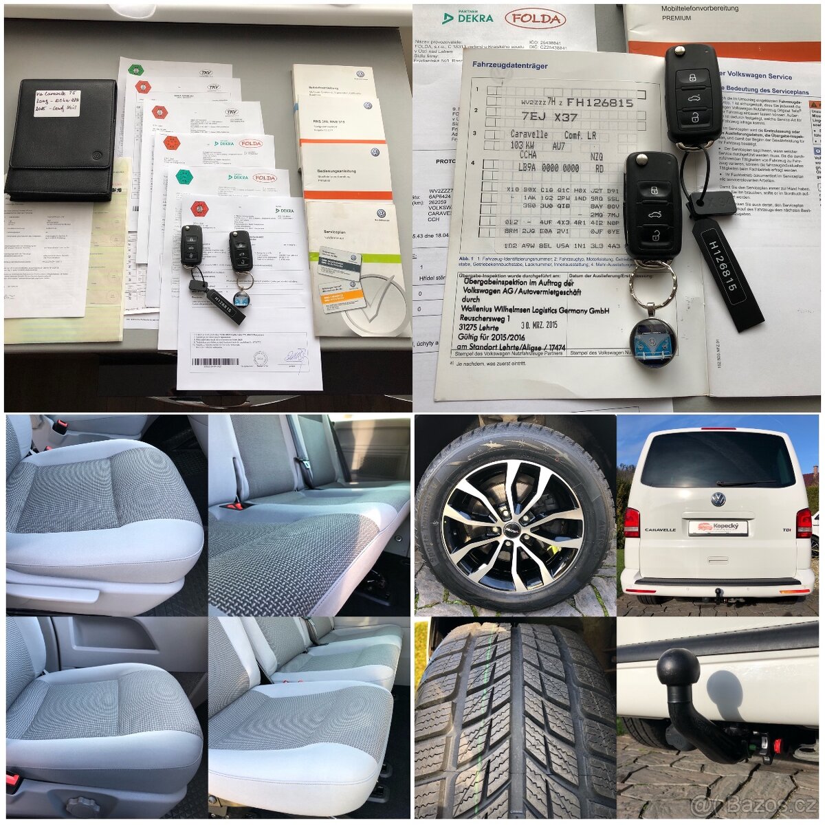 VW Caravelle T5 LONG-2015-DPH-Tažné-barva Candy Multivan - 20