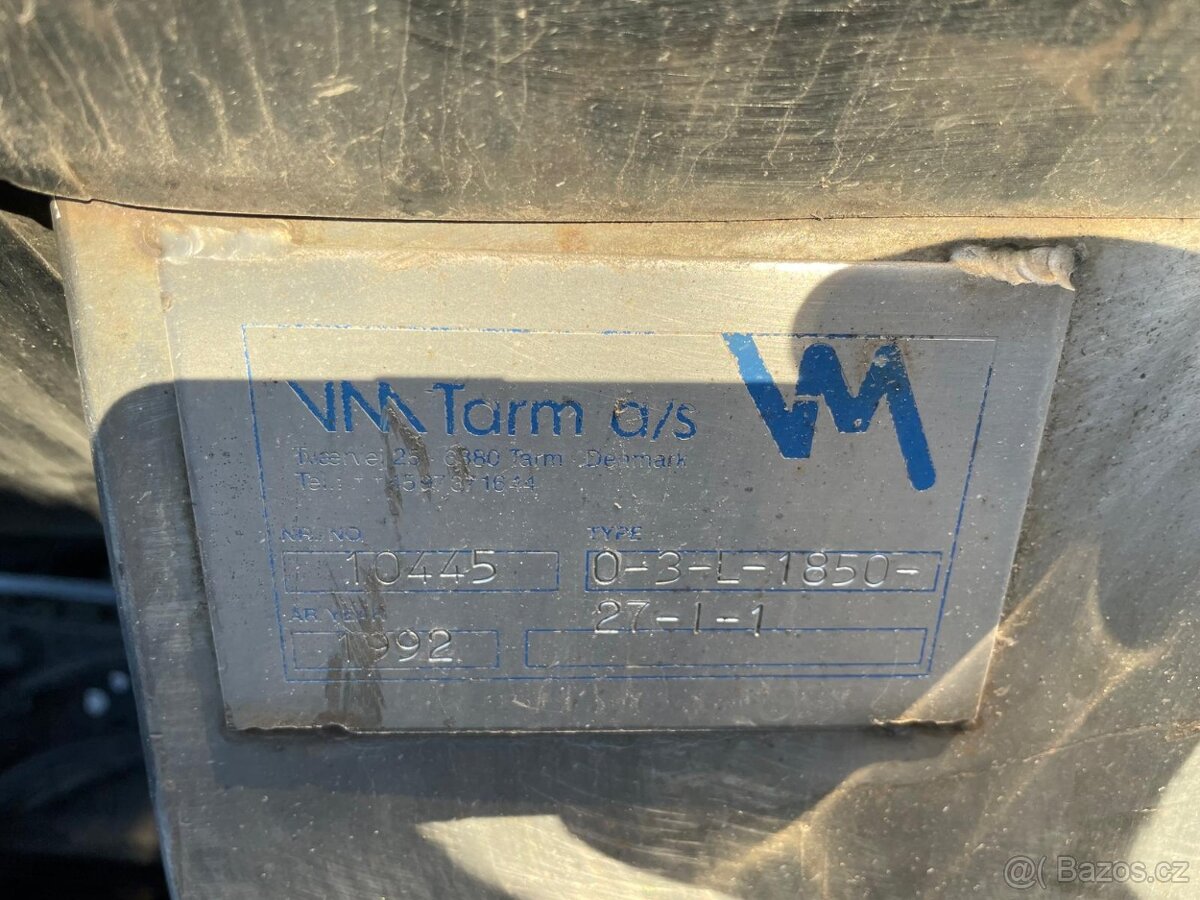 Prodám cisternu na pivo 27 000 l – VM Tarm (Dánsko) - 20