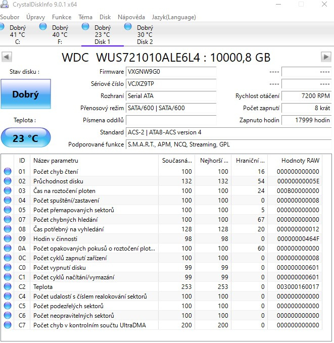 20x 10TB HDD SATA - 20