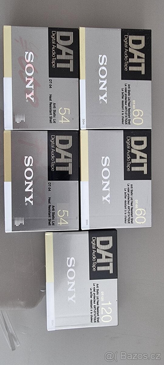 DAT kazety - sbírka. - 20