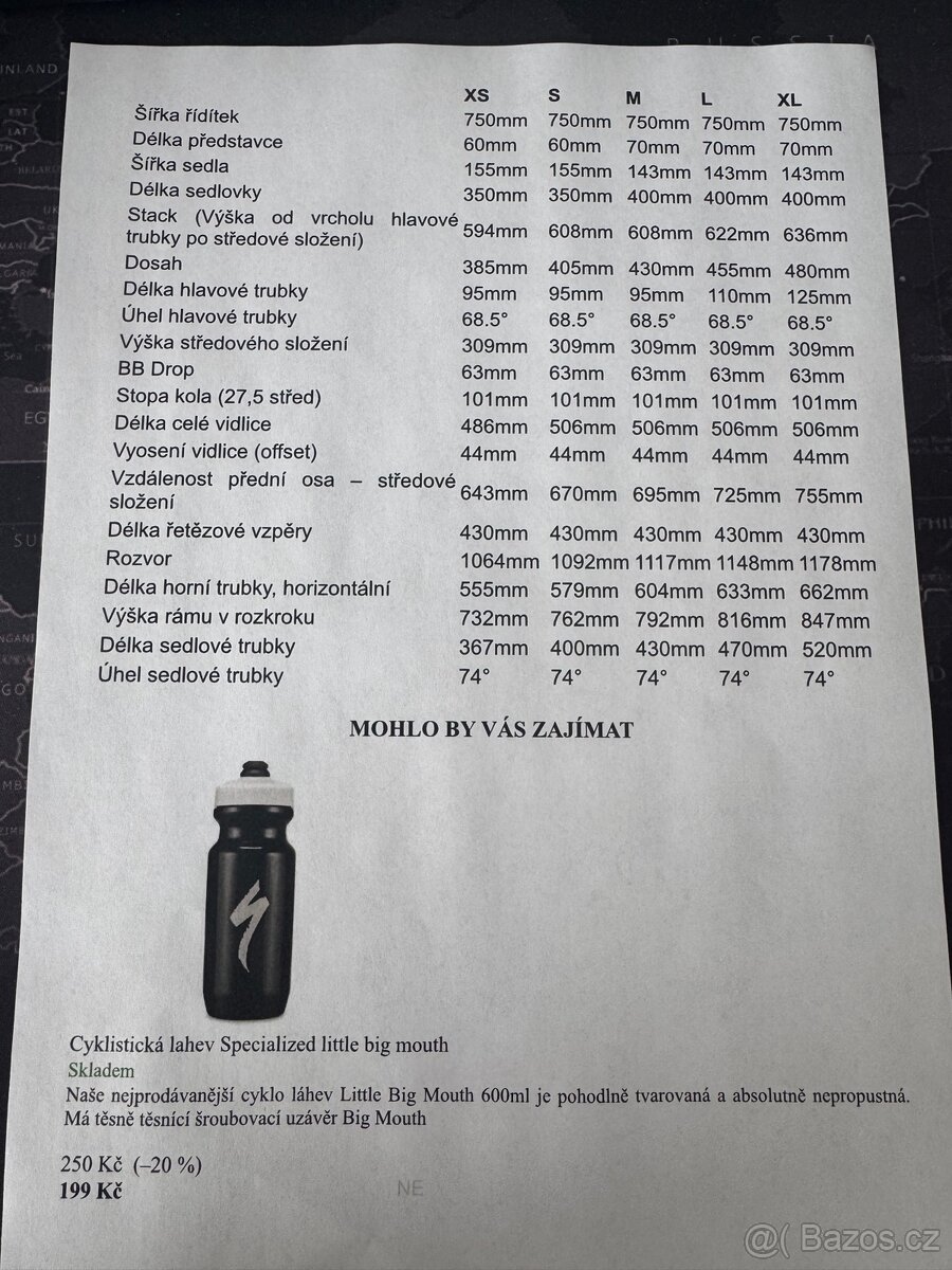 Horské karbonové kolo Specialized Epic Hardtail - 20