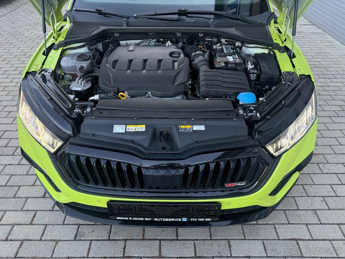 Škoda OCTAVIA IV RS TDi MATRIX VIRTUAL KAMERA WEBASTO 2023 - 20