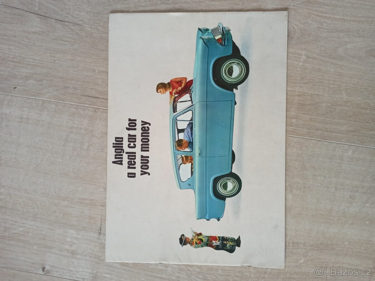 Prospekty Hillman, Ford Anglia, Austin, Morris, MG. - 20