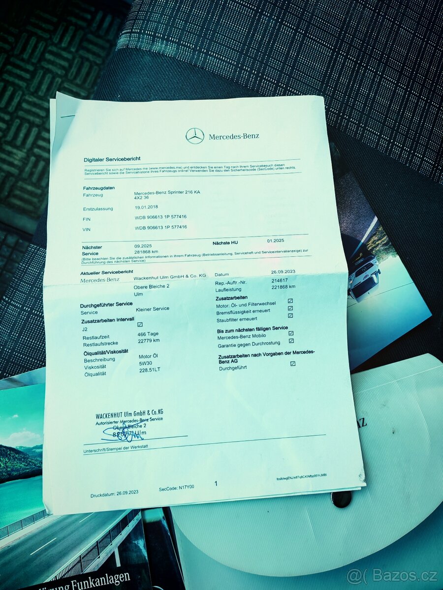 Mercedes-Benz Sprinter, 216 CDi 9 MÍST 6 SEDADEL - 20
