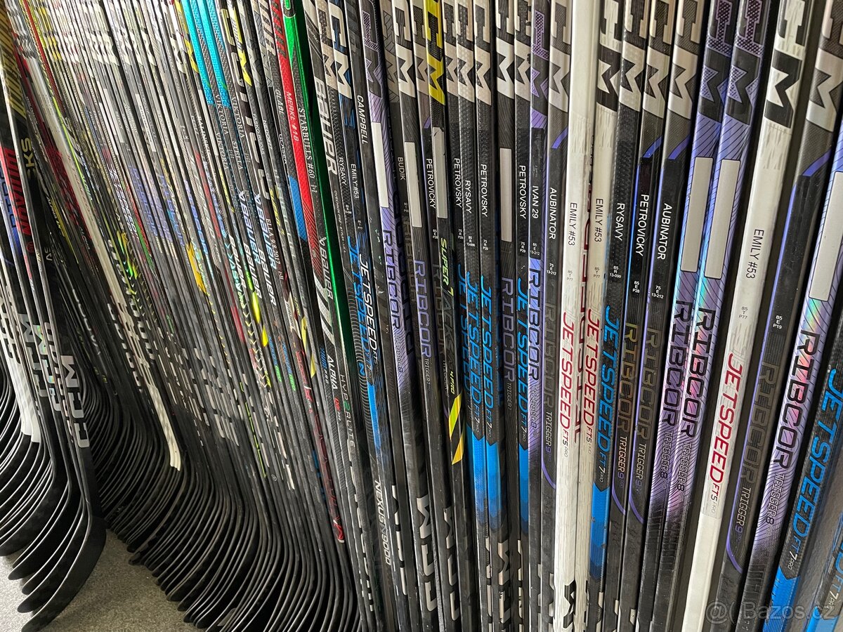 Hokejky WARRIOR, CCM, BAUER - 20