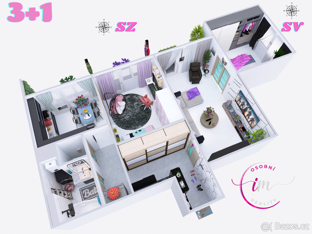 Prodej bytu 3+1 Jihlava, Nad Plovárnou - 20