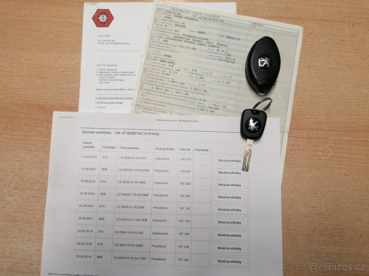 Peugeot 807 2.0i 100kw 5 míst - 20