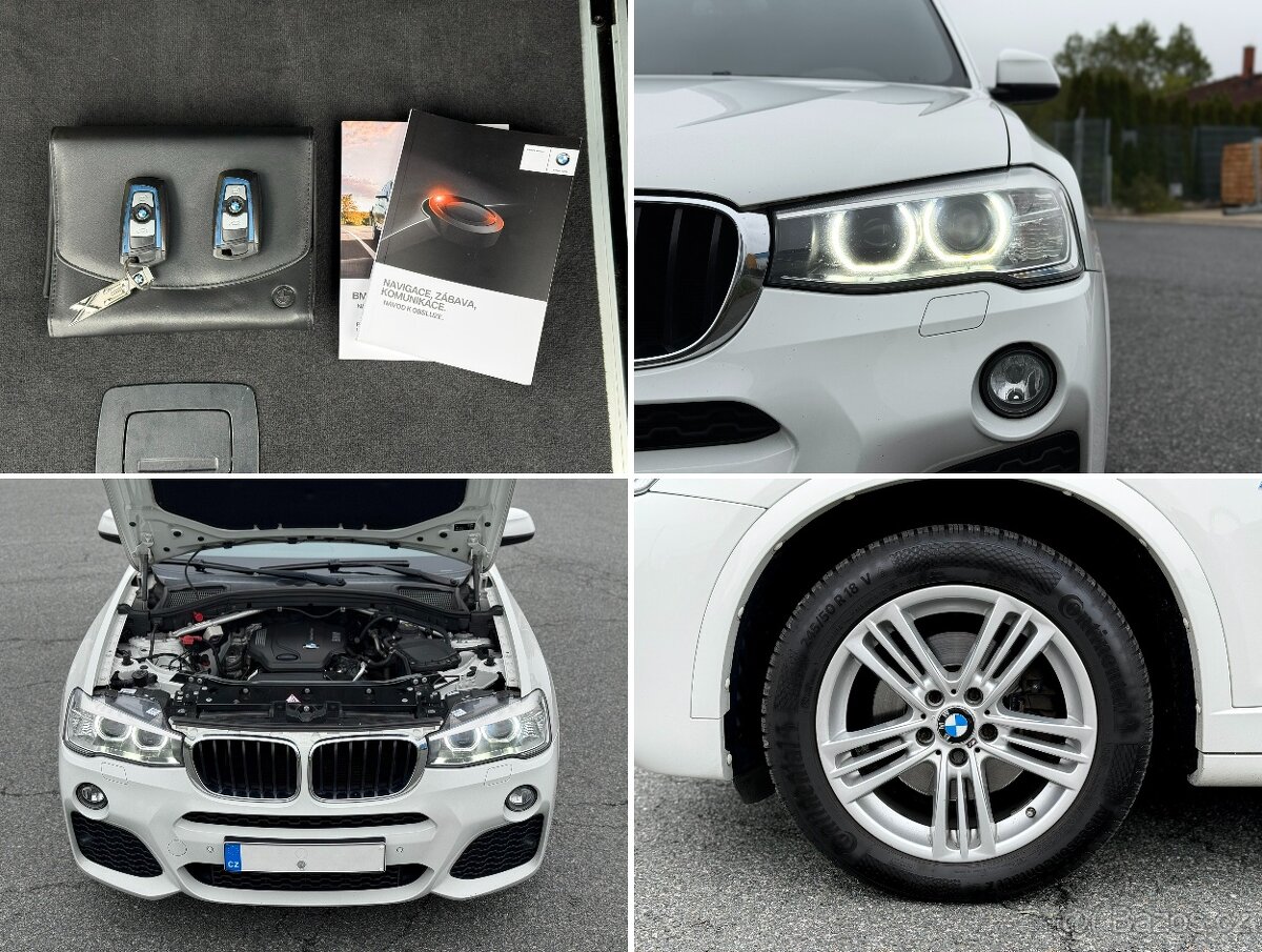 BMW X3 20d 140kW xDrive 2015 | 2. maj, ČR, M-paket - 20