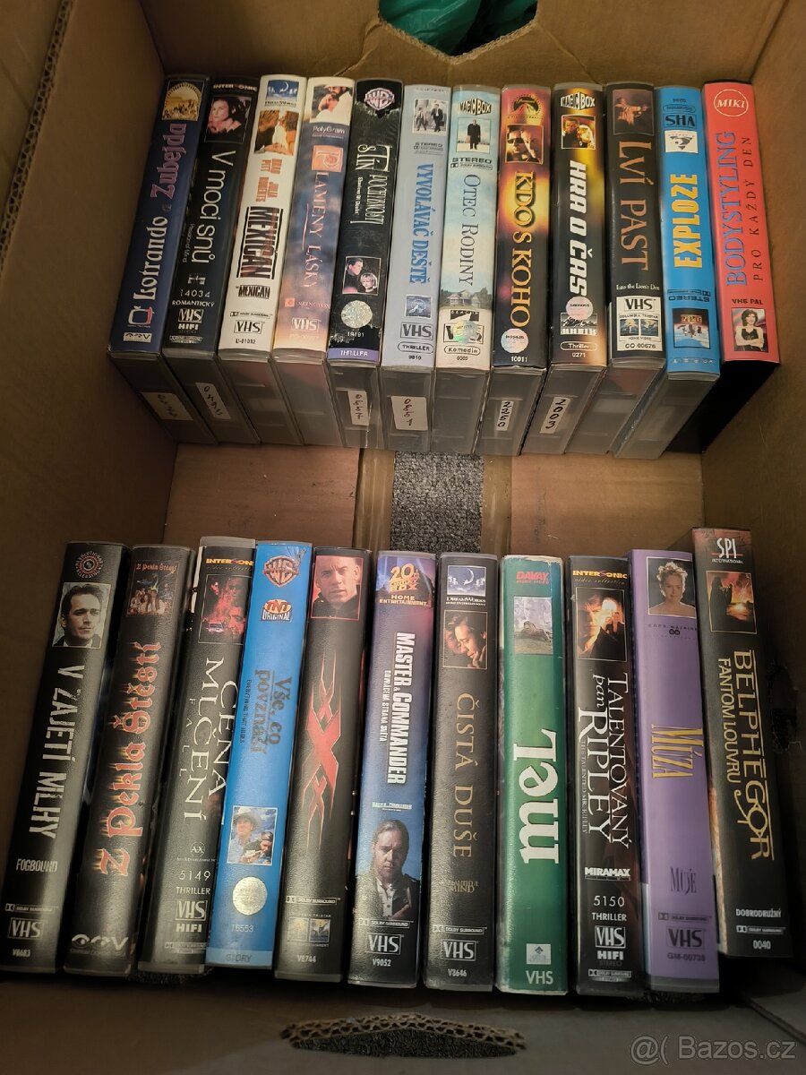 VHS kazety - 20