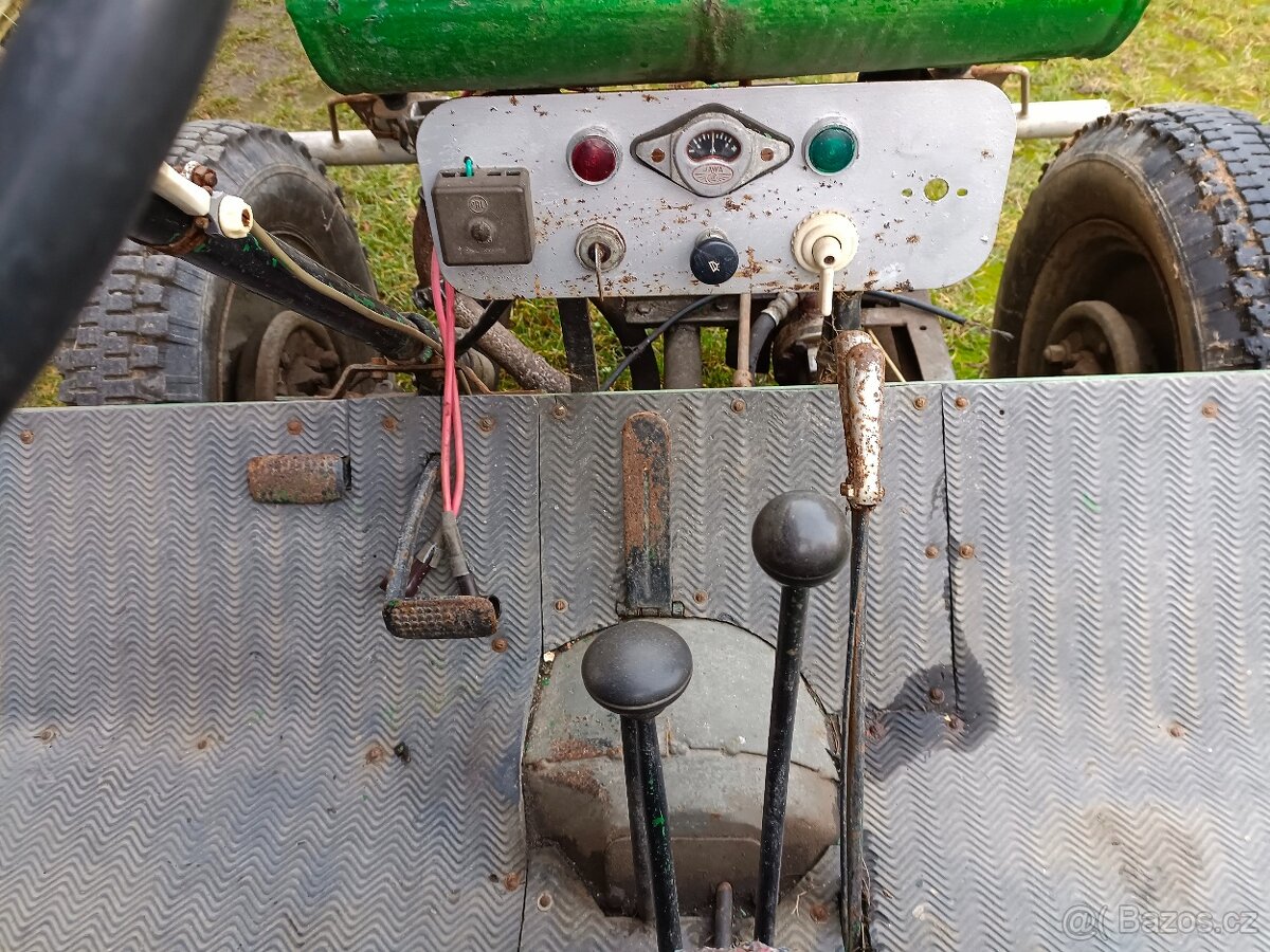 traktor traktůrek malotraktor korba předválečný Opel - 20