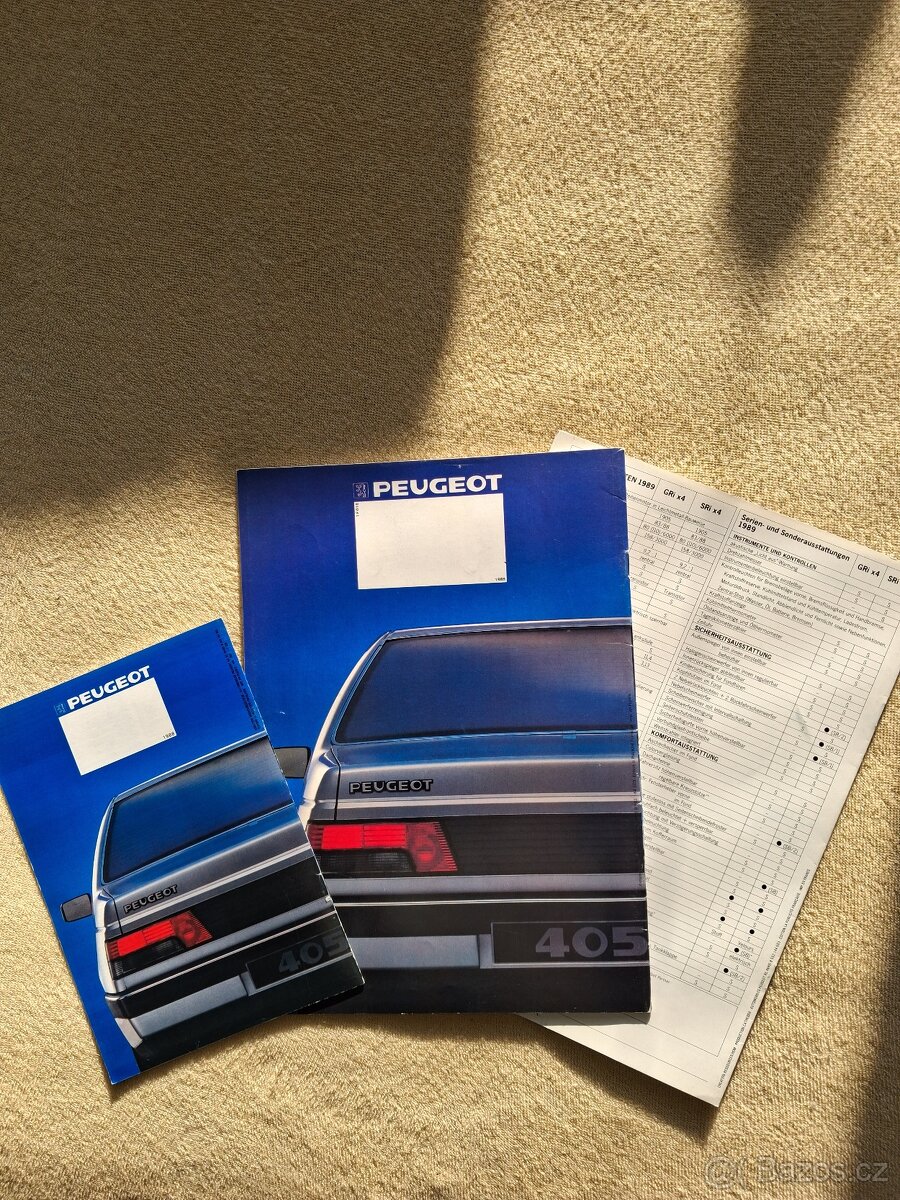 Peugeot 405-PROSPEKTY - 20