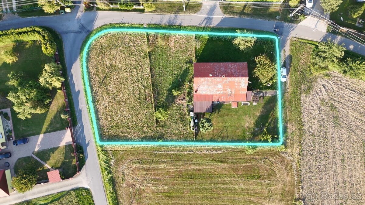 Prodej stavebního pozemku s rodinným domem v Lučině - 20