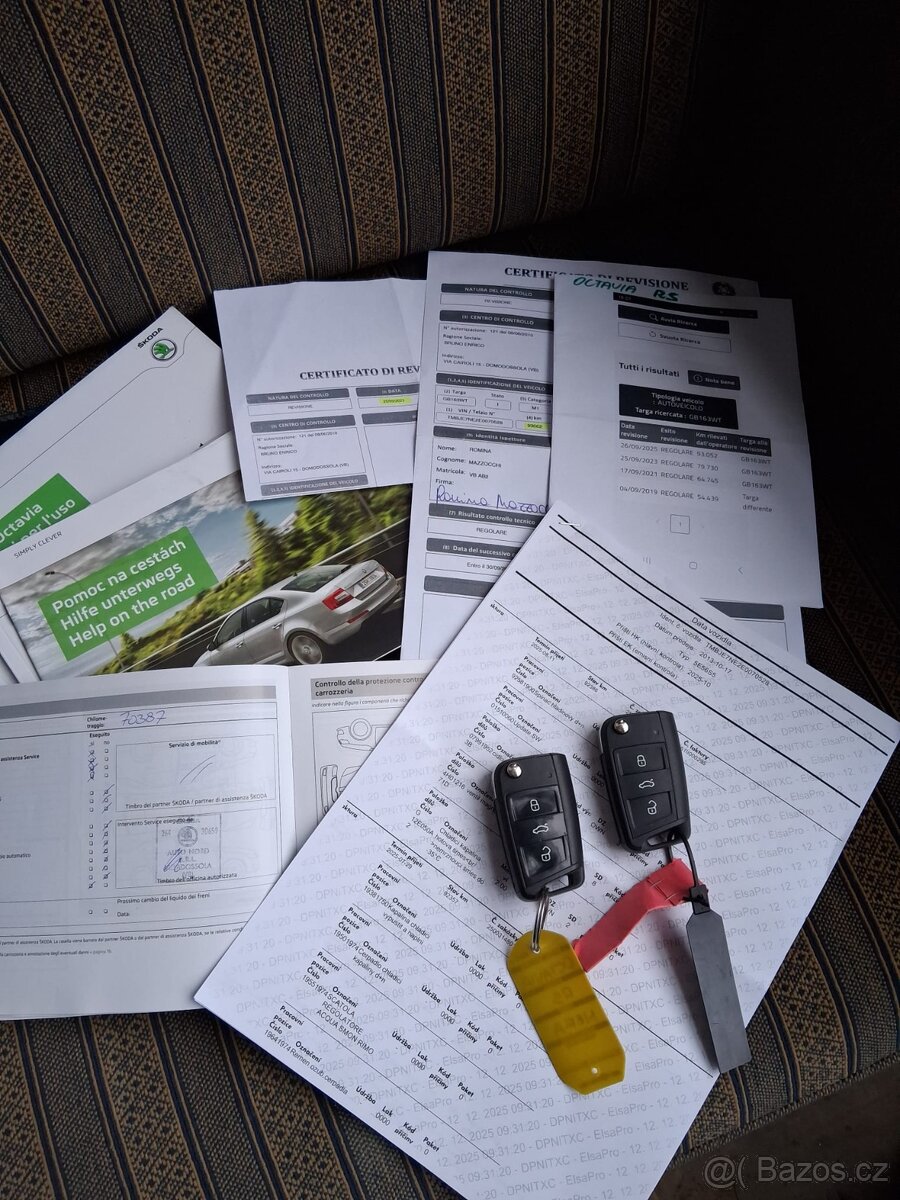 Škoda Octavia RS 2.0TSi manual orig.93.900km 162kW - 20