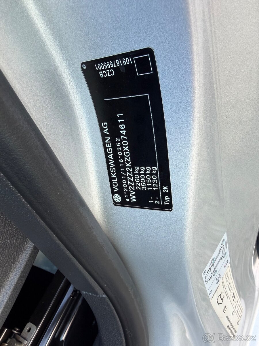 VW CADDY 1,4 TSI BEACH - 92 KW, TAŽNÉ, PARK. SENZORY - 20