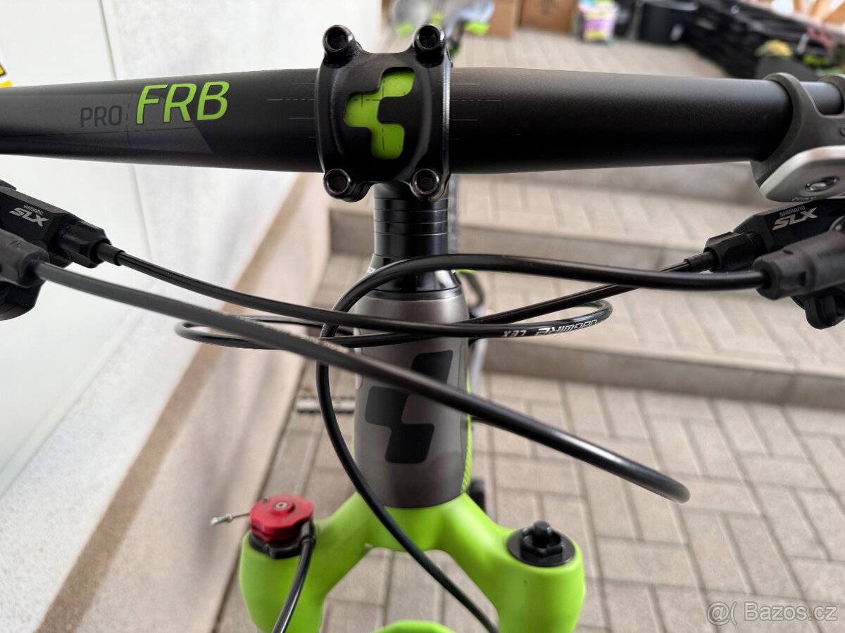 CUBE REACTION 27,5 lehčené 11,85Kg, CARBON, TOP STAV - 20