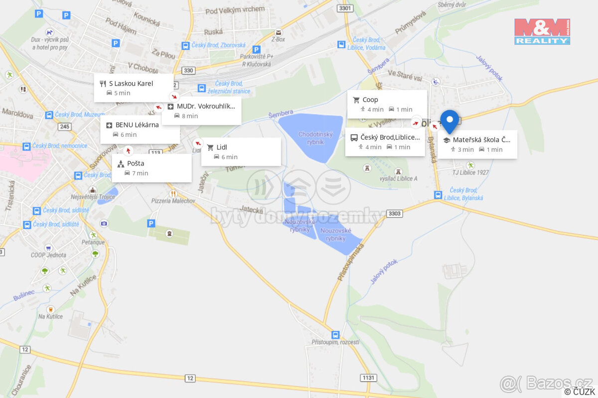 Prodej rodinného domu, 145 m², Český Brod, ul. Nová - 20