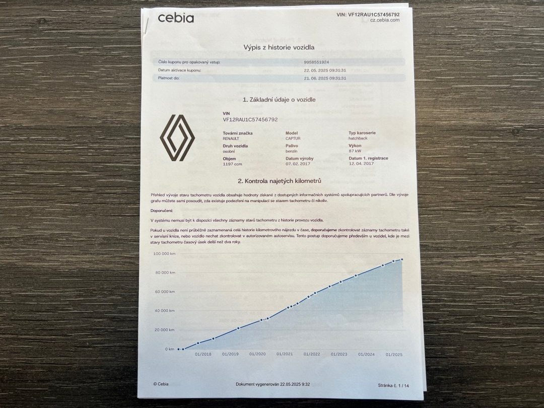 Renault Captur, 1.2 87kW, 2.Maj., ČR, NAVI, KAMERA - 20
