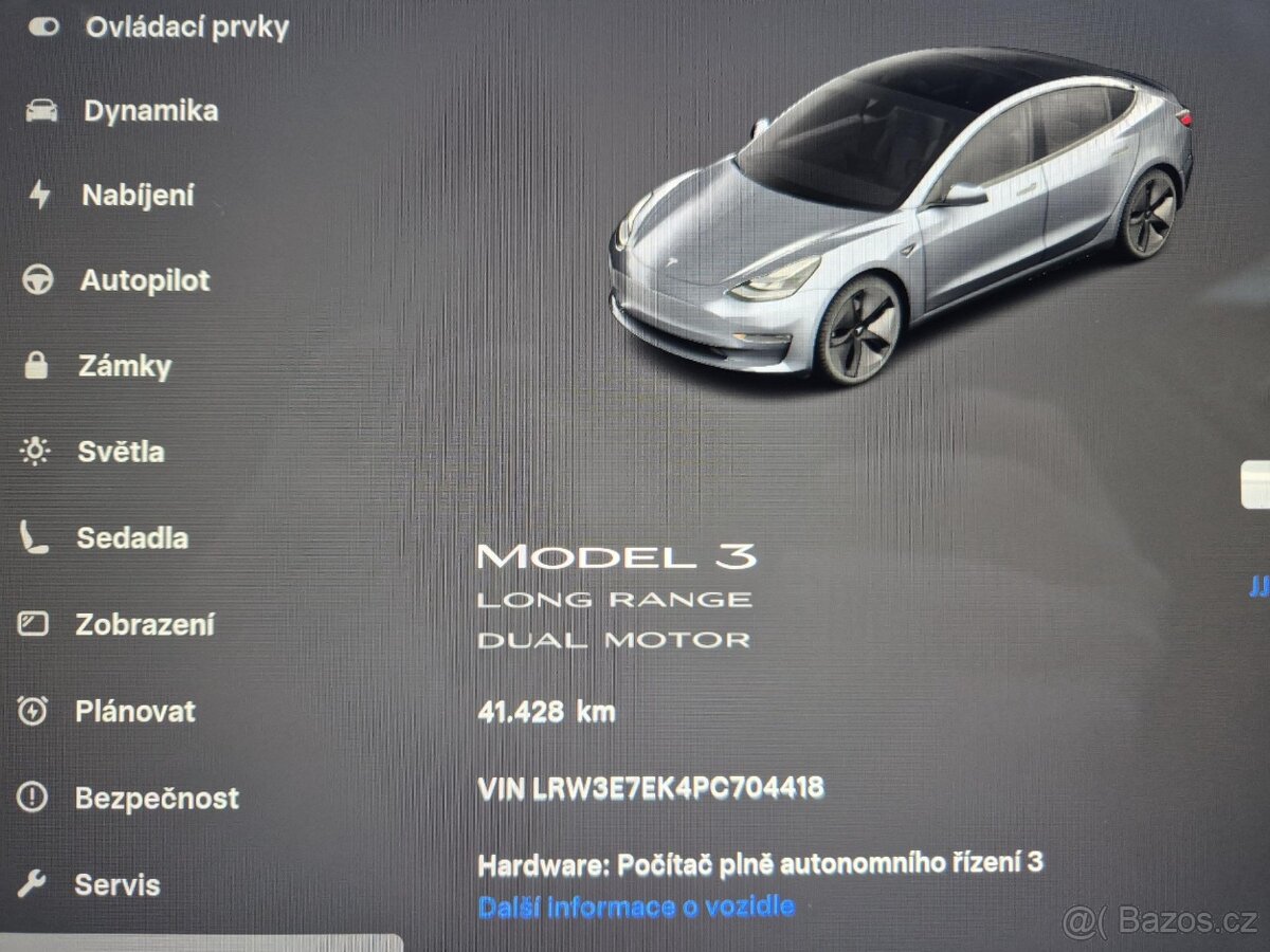 Tesla Model 3 LONG RANGE DUAL SOH 94%-41428km-8003 - 20