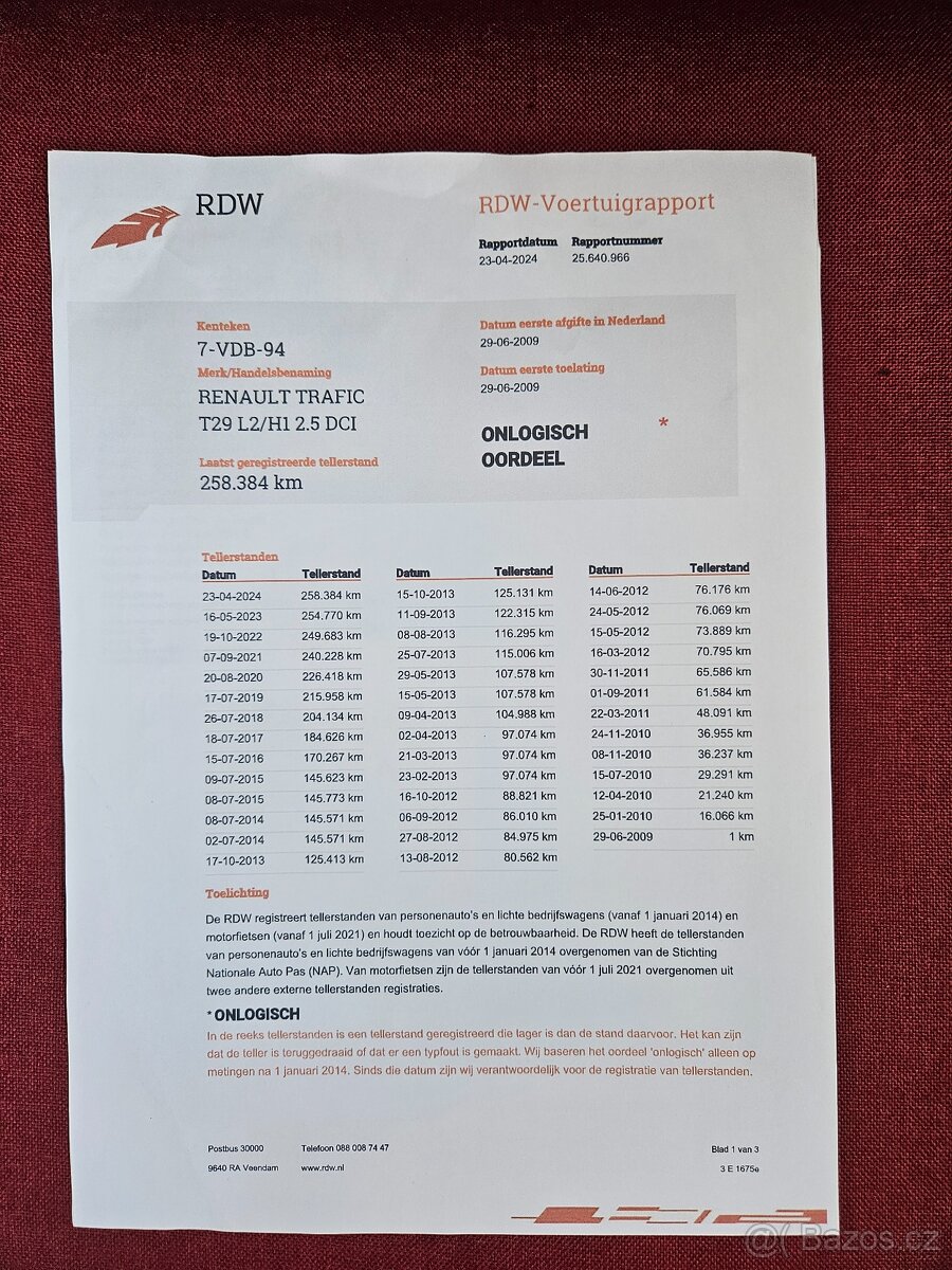 RENAULT TRAFIC 2.5DCI 107KW LONG 2009 VELKÝ SERVIS - 20